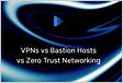 Bastion hosts vs. VPNs Tailscal